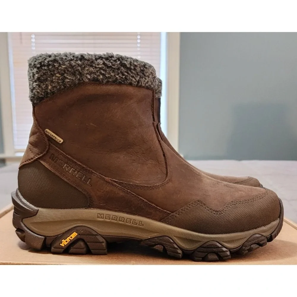 Merrell® (Women's 10.5 M) Coldpack™ 3 Thermo Mid Zip Waterproof Boot - $185